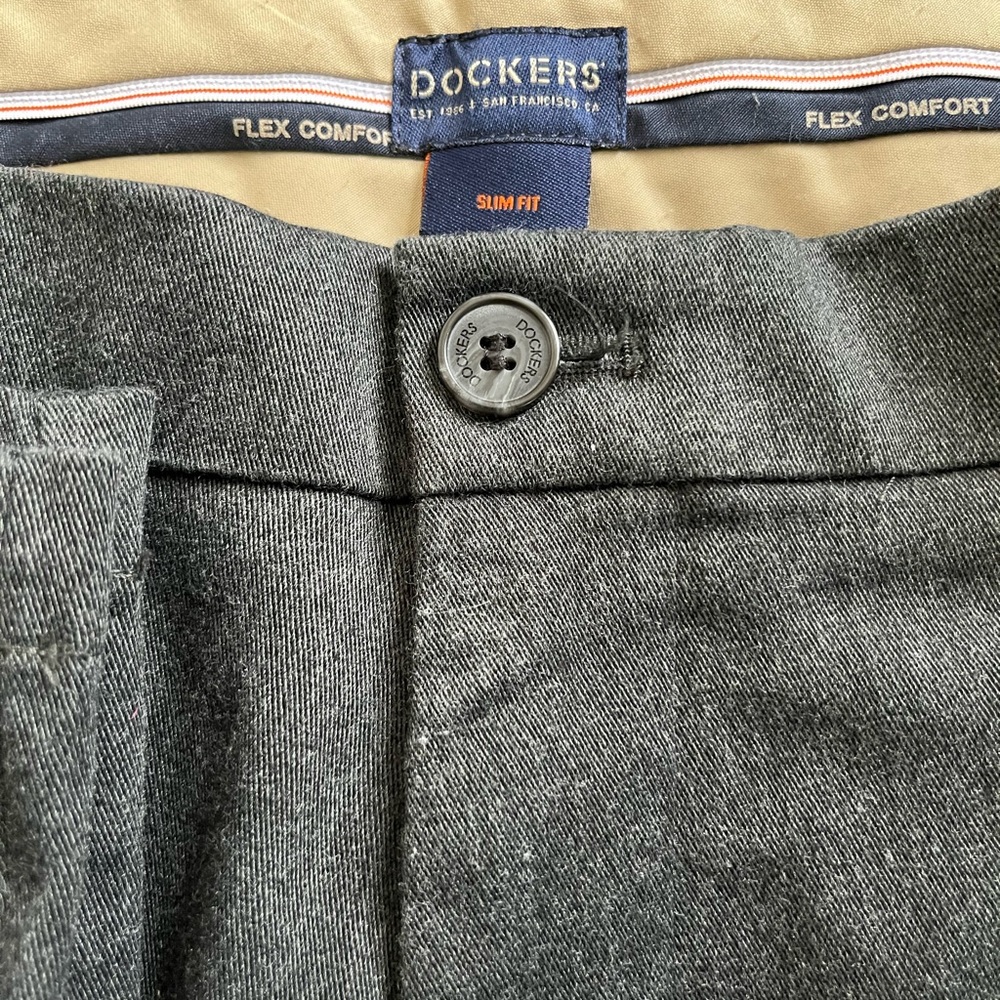 Dockers suit trousers
